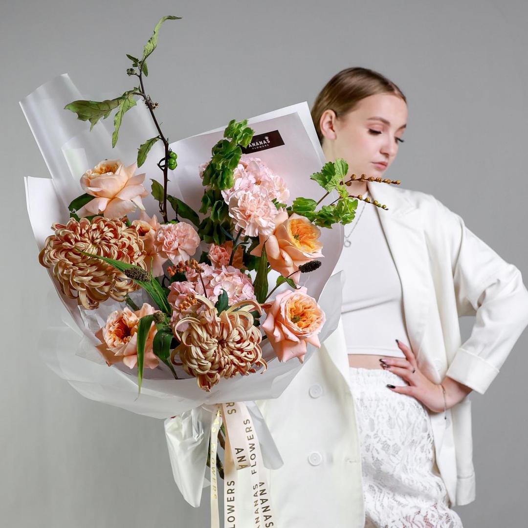 Букет Медовый рассвет