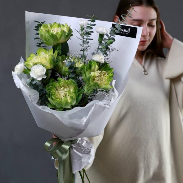 Букет Зелёный мир (в 2-х размерах)