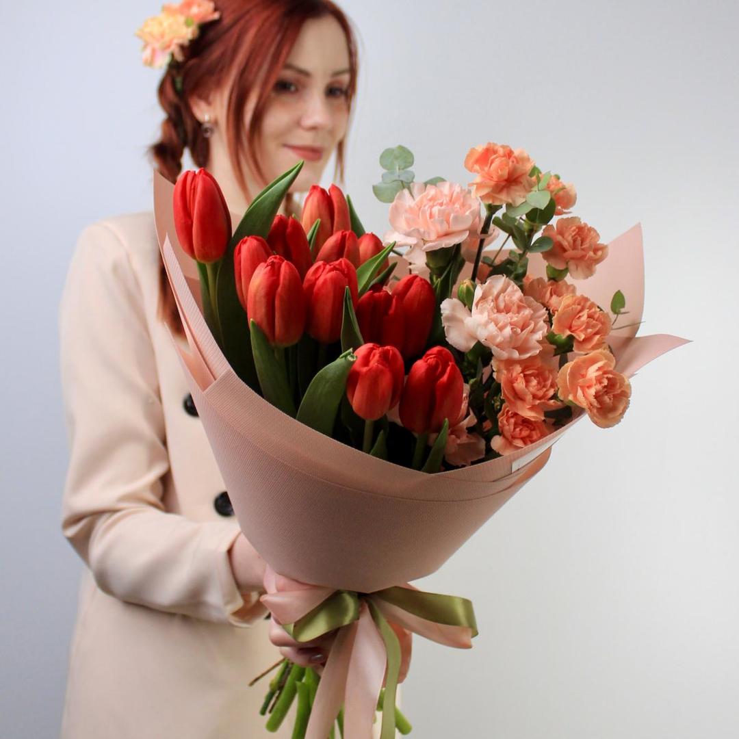 Букет В объятиях весны