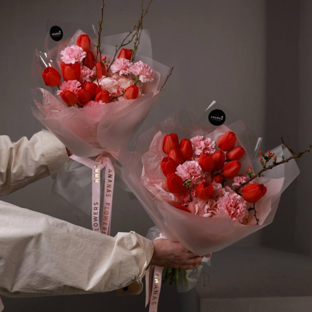 Букет Клубничный десерт