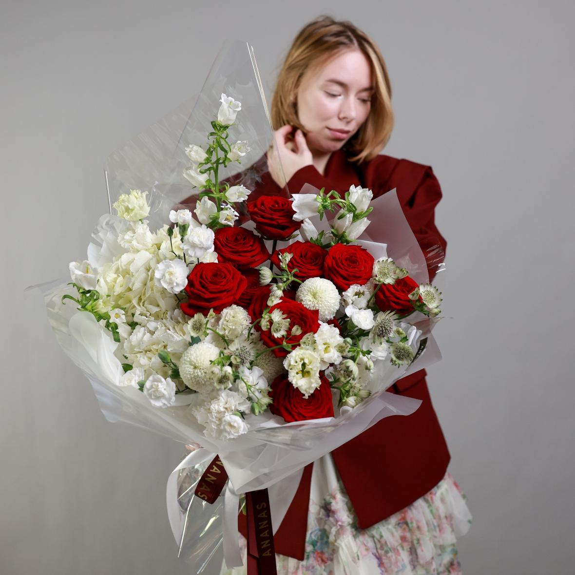 КБ букет с розами