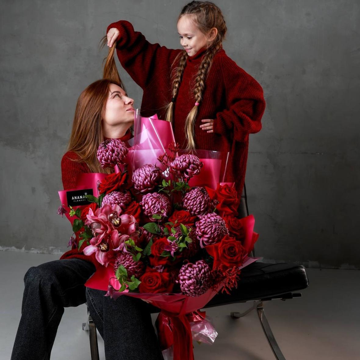 Букет Цветущая любовь