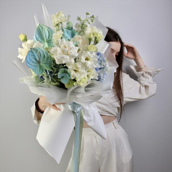 Букет "Голубая лагуна"