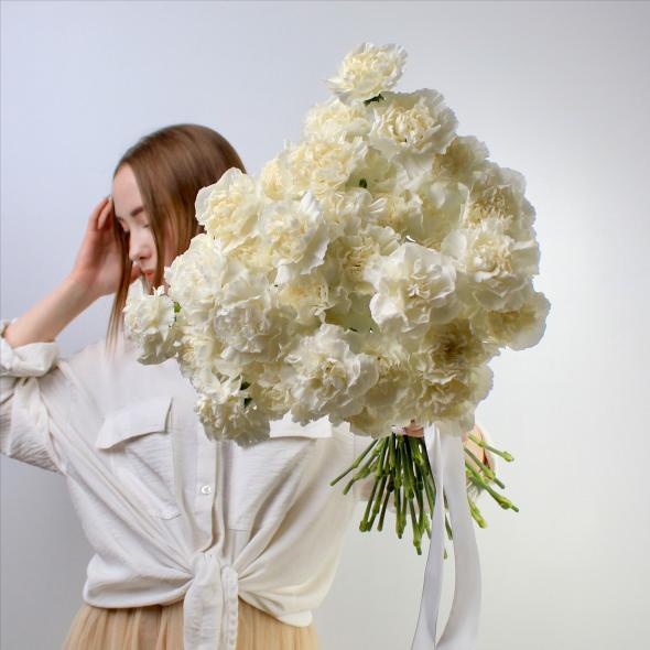 Гвоздика белая (диантус)