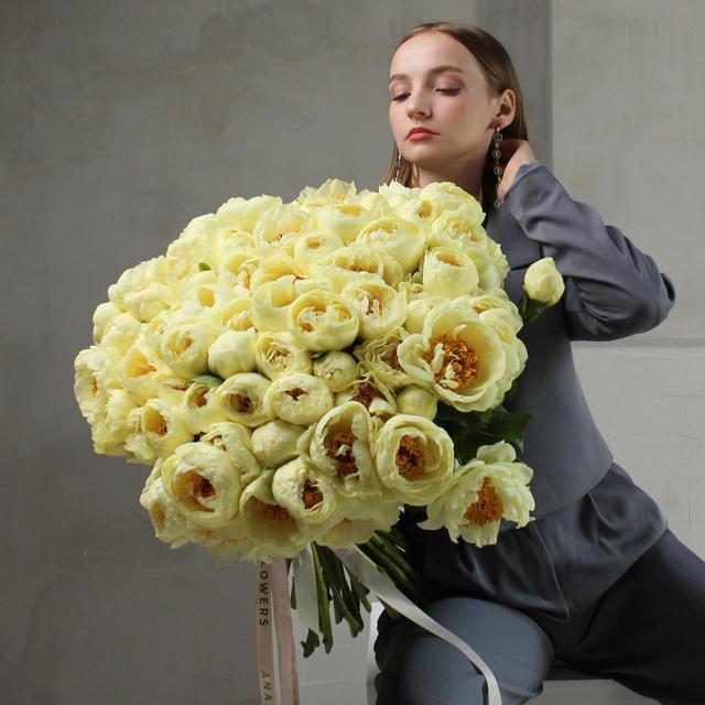 Пионы YELLOW