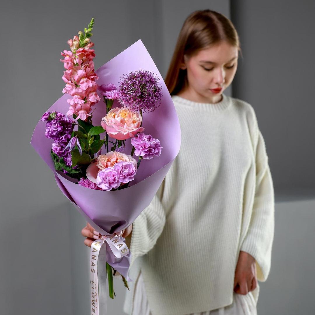 Набор цветов для вазы ЯРКИЙ