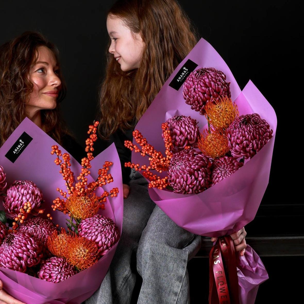 Букет Облепиховый рай (в двух размерах)