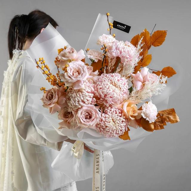 Авторский букет Осенний листопад