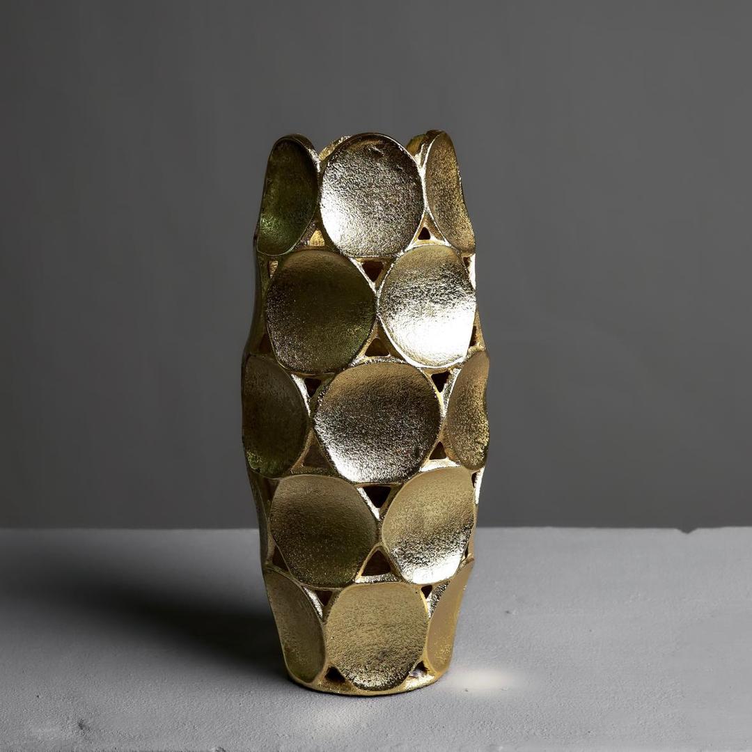 Ваза Золотой металл (в двух размерах)