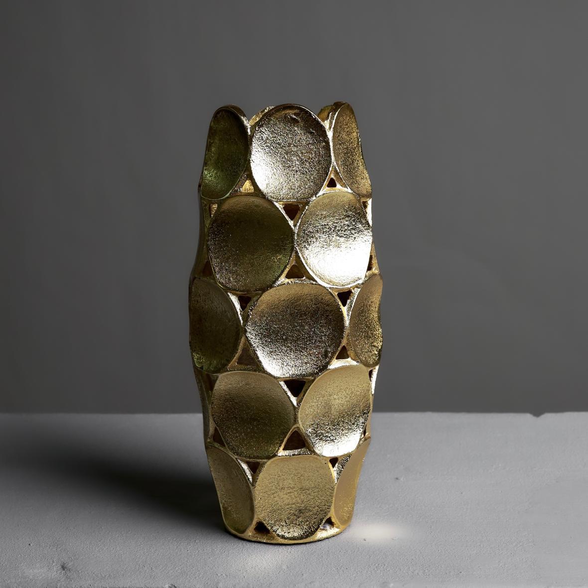 Ваза Золотой металл (в двух размерах)