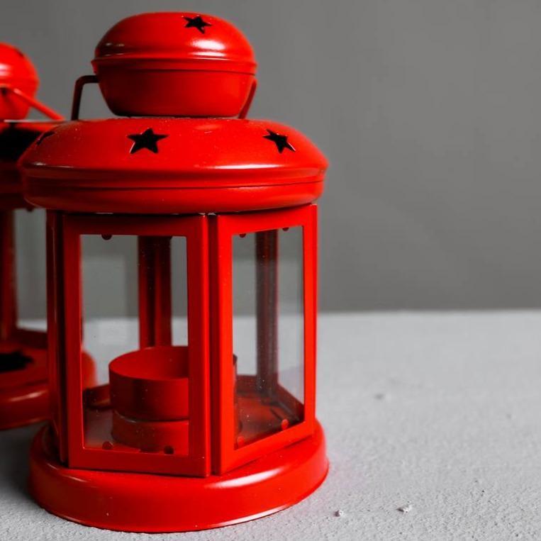 Новогодний подсвечник