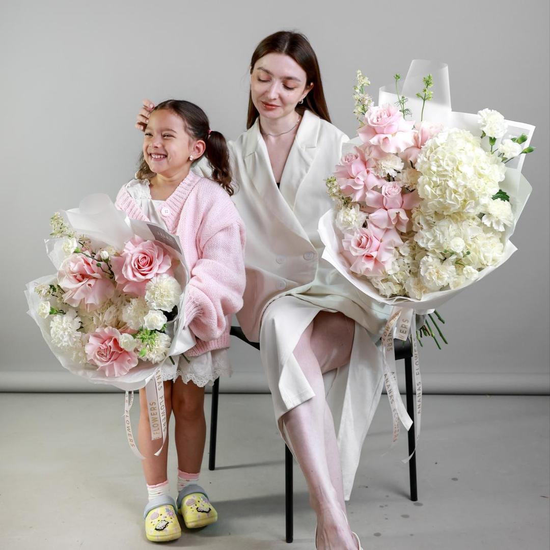 Сет семейный НЕЖНОСТЬ для жены и дочки