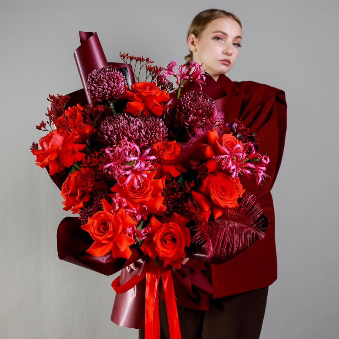 Букет Пламенная осень