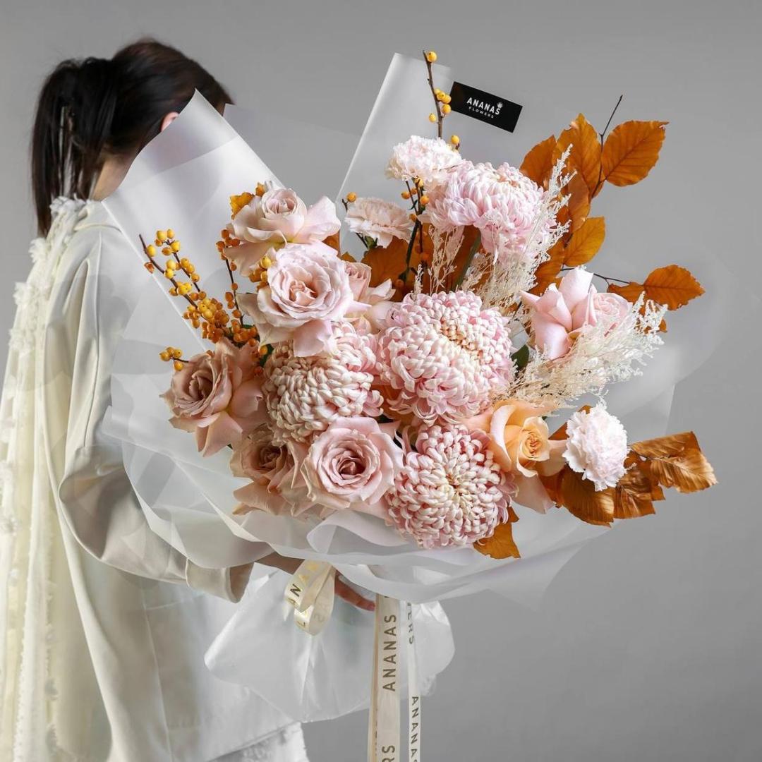 Авторский букет Осенний листопад