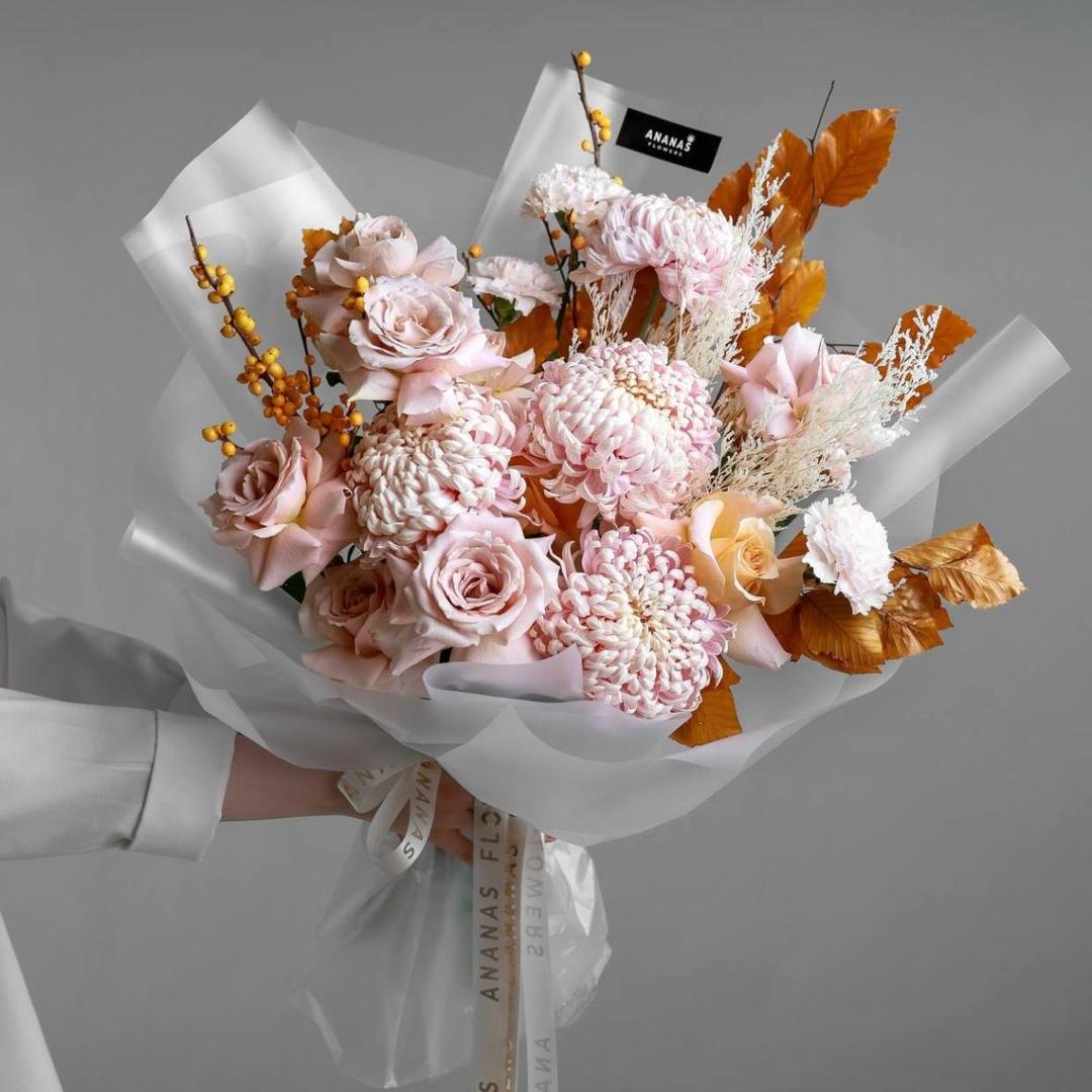 Авторский букет Осенний листопад