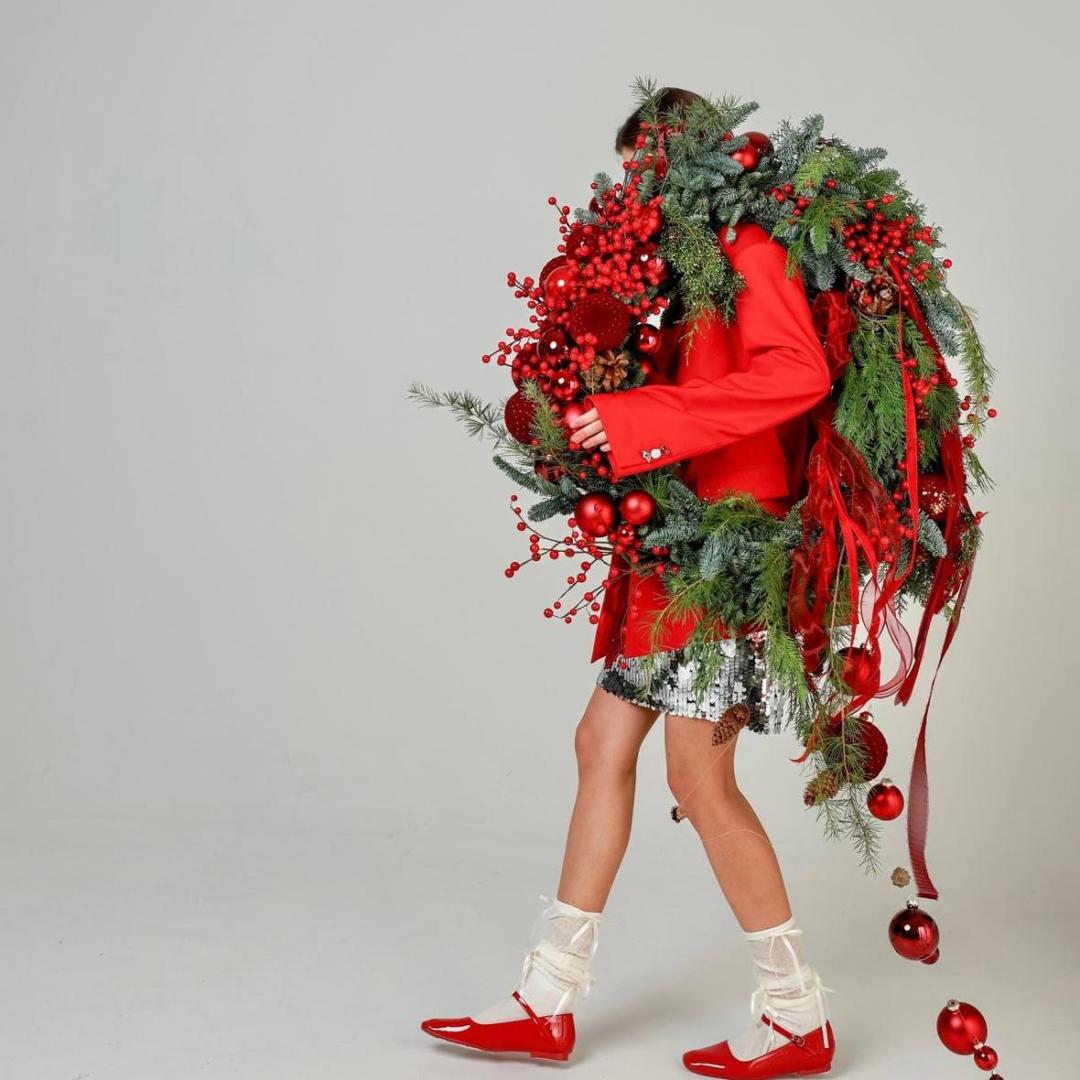 Рождественский венок RED MAX